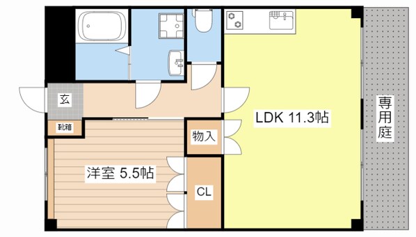 秋桜の物件間取画像